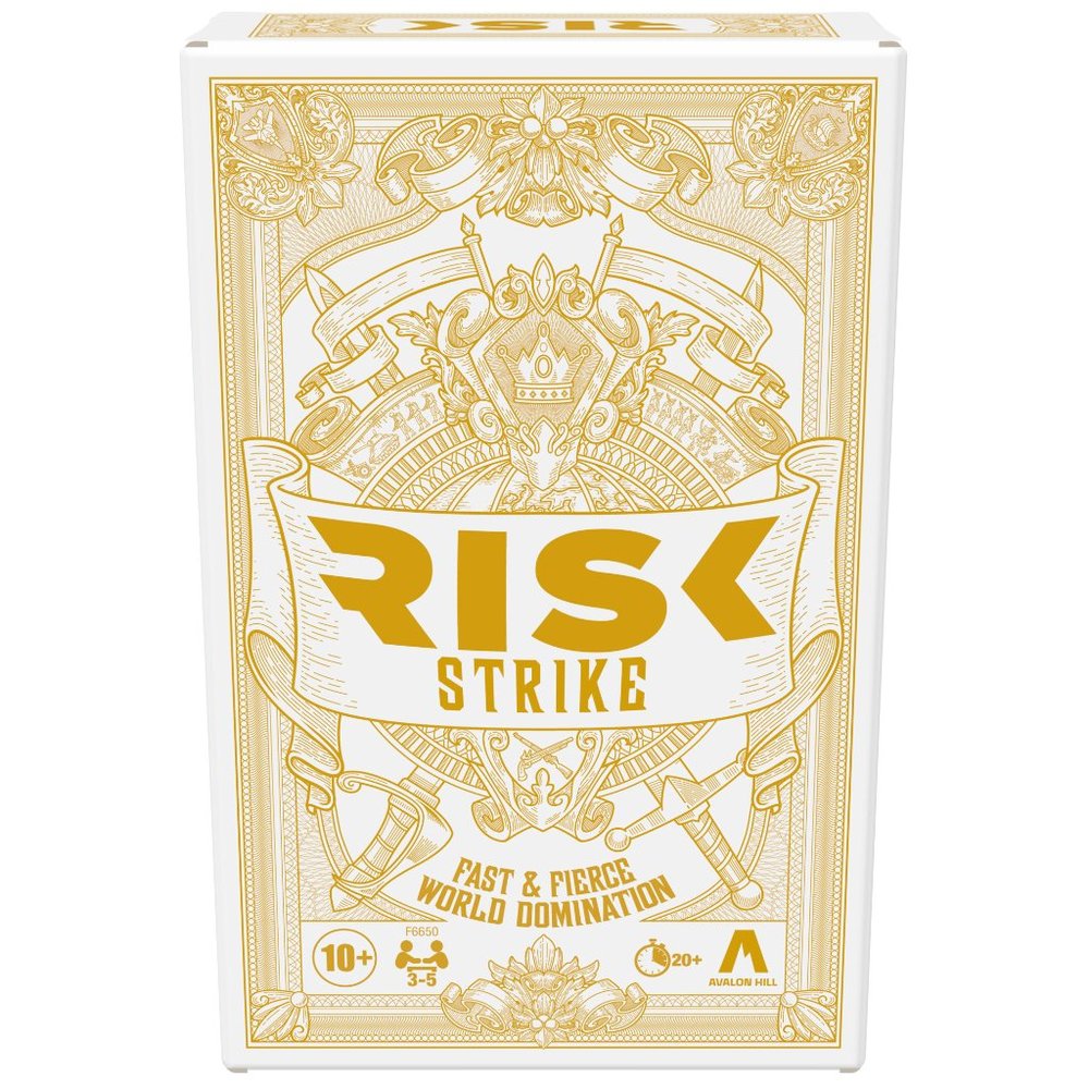 Risk Strike Fast and Fierce World Domination Board Game for Family, by Hasbro